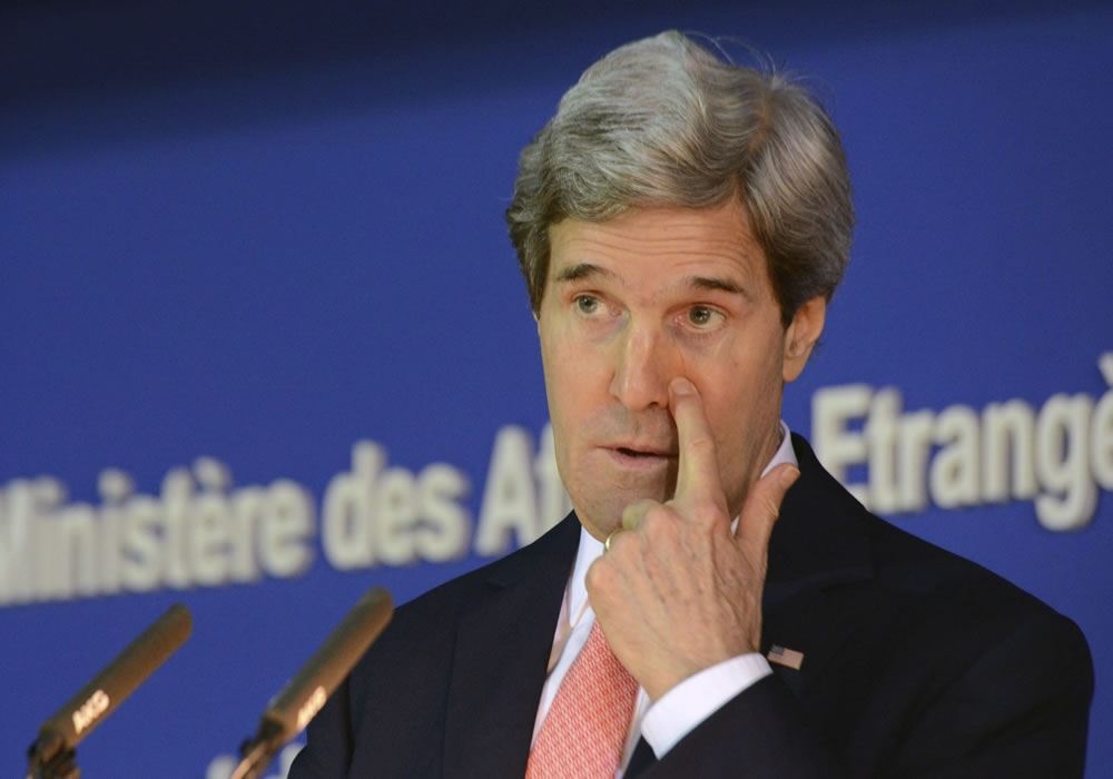 El secretario de Estado estadounidense, John Kerry. Foto: EFE