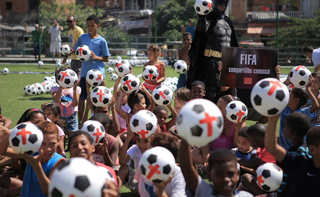 Un Mundial de fútbol para cambiarle la vida a niños de la calle de 19 países. Foto: EFE