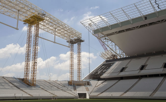 Secretario de la FIFA visitará los tres estadios aún en obras para el Mundial. Foto: EFE