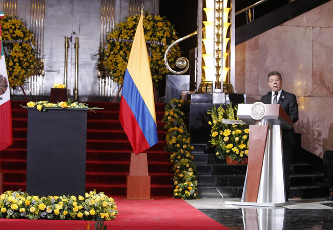 Juan Manuel Santos, Presidente de Colombia. Foto: EFE