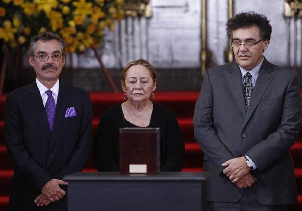 Homenaje a Gabriel García Márquez en México. Foto: EFE