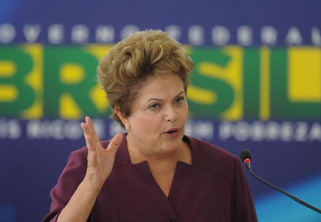 La presidenta brasileña, Dilma Rousseff. Foto: EFE