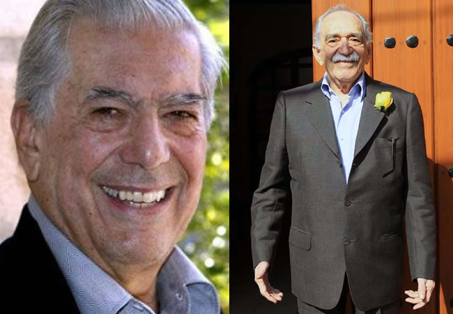 Mario Vargas Llosa y Gabriel García Márquez. Foto: EFE