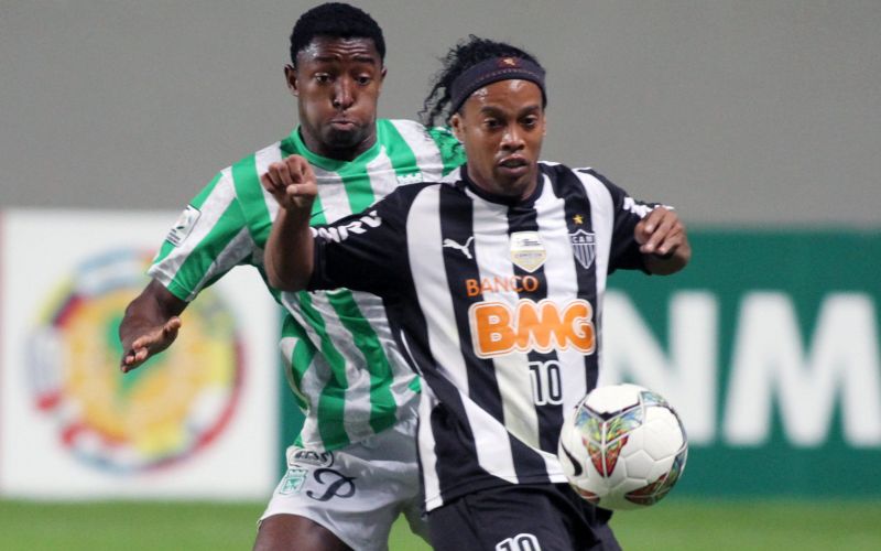 Nacional empató 1-1 en Brasil con Atl. Mineiro y pasó a los cuartos de final de la Libertadores. Foto: EFE