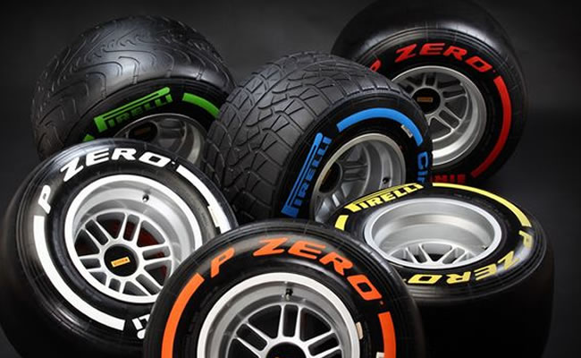 Pirelli elige los dos neumáticos más duros para Barcelona. Foto: EFE