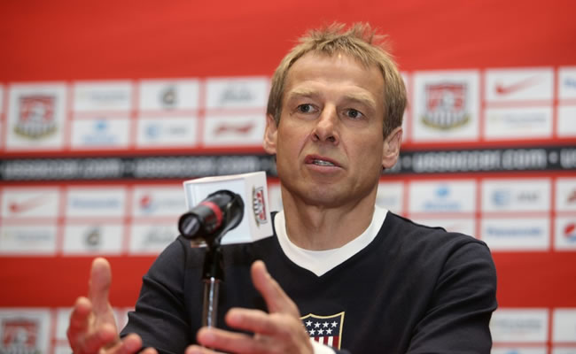 El seleccionador de Estados Unidos, el alemán Jurgen Klinsmann. Foto: EFE