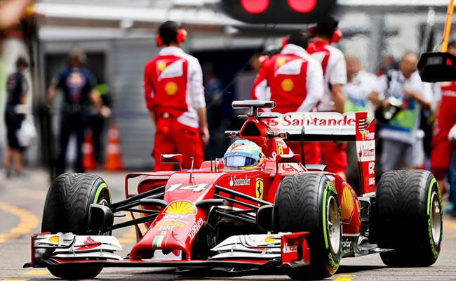 El piloto español Fernando Alonso (Ferrari). Foto: EFE