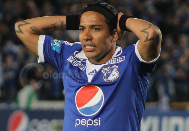 Dayro Moreno terminó convertido en ídolo de la afición azul. Foto: Interlatin