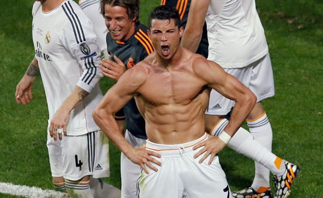 Cristiano Ronaldo, máximo goleador con récord de 17 tantos. Foto: EFE