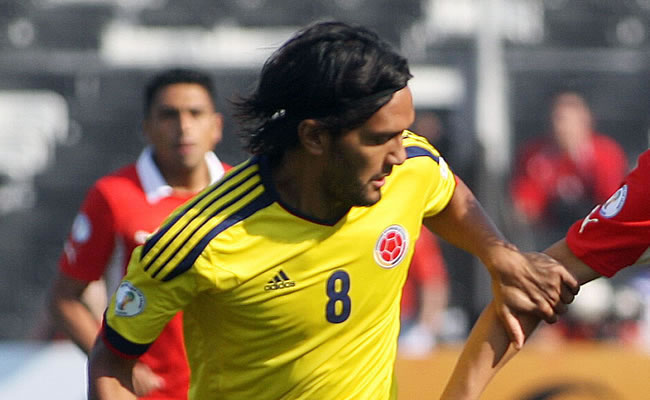 El volante colombiano de la selección Colombia Abel Aguilar. Foto: EFE