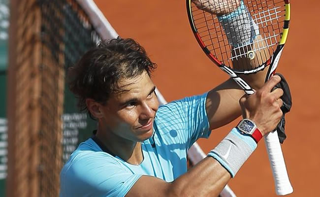 El tenista español, Rafael Nadal. Foto: EFE