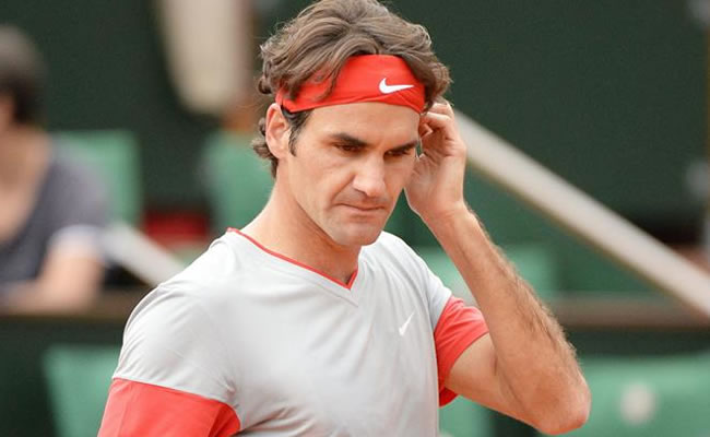 Federer sucumbe en París. Foto: EFE