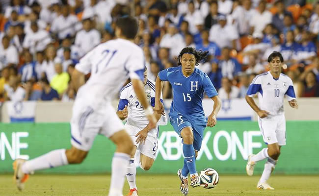 Honduras cierra mañana contra Inglaterra preparación antes de viajar a Brasil. Foto: EFE