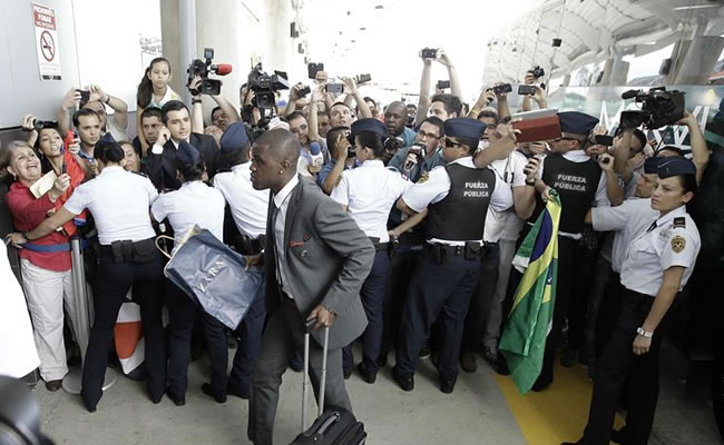 Costa Rica viaja a Brasil con la meta de dar una sorpresa en el Mundial. Foto: EFE