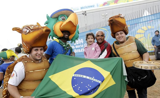 Naturaleza, danza y fútbol, los "tesoros" que Brasil mostrará en inauguración. Foto: EFE