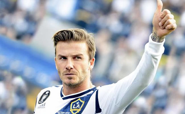 El futbolista inglés David Beckham. Foto: EFE