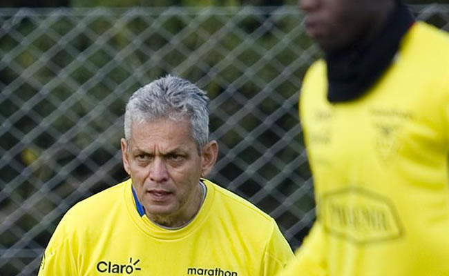 El entrenador colombiano de la selección de Ecuador Reinaldo Rueda. Foto: EFE