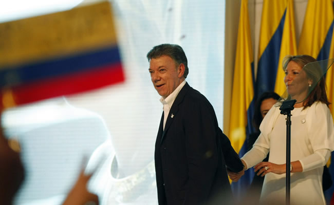 Presidente electo, Juan Manuel Santos. Foto: EFE