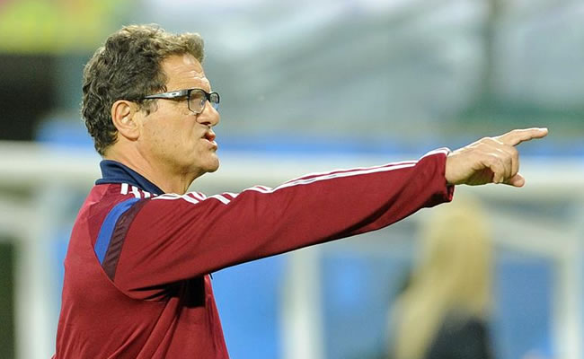 El entrenador de la selección rusa, el italiano Fabio Capello. Foto: EFE