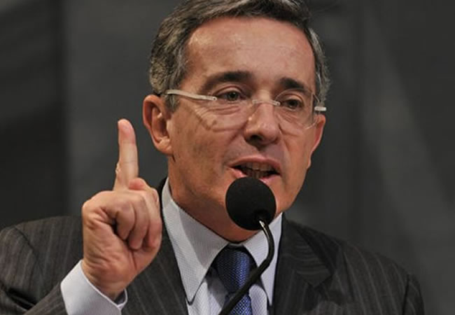 Álvaro Uribe Vélez. Archivo. Foto: EFE
