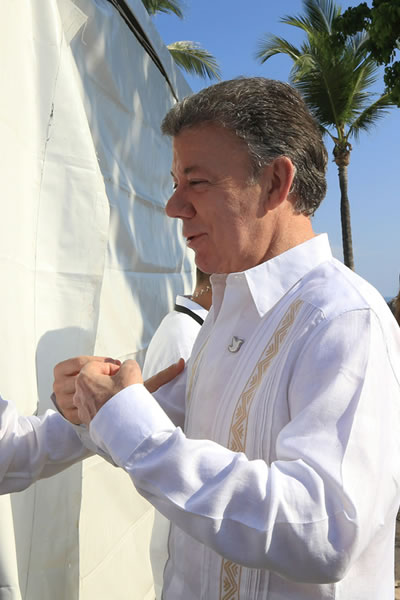 Santos dice que lo más "prudente" con Venezuela es el respeto a la diferencia. Foto: EFE