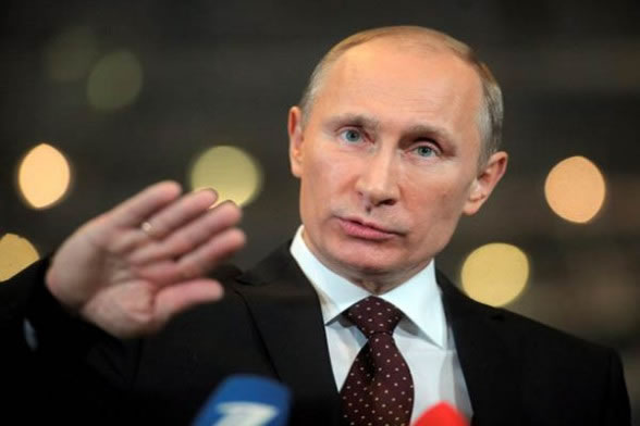 Putin apoya alto el fuego de Poroshenko y subraya necesidad de negociaciones. Foto: EFE