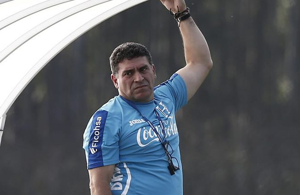 El seleccionador de Honduras, Luis Fernando Suárez. Foto: EFE