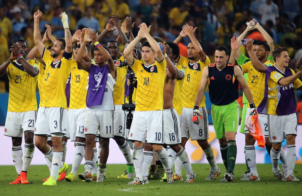 La mayor parte del equipo colombiano tuvo buena calificación. Foto: EFE