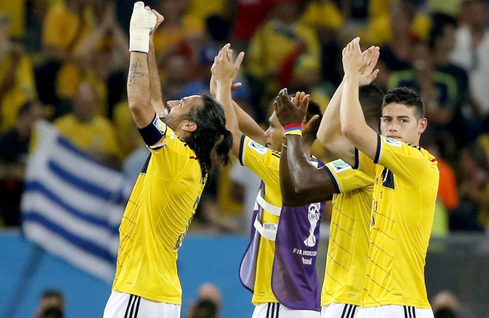 Ahora, Colombia buscará su paso a semifinales ante Brasil, e anfitrión. Foto: EFE