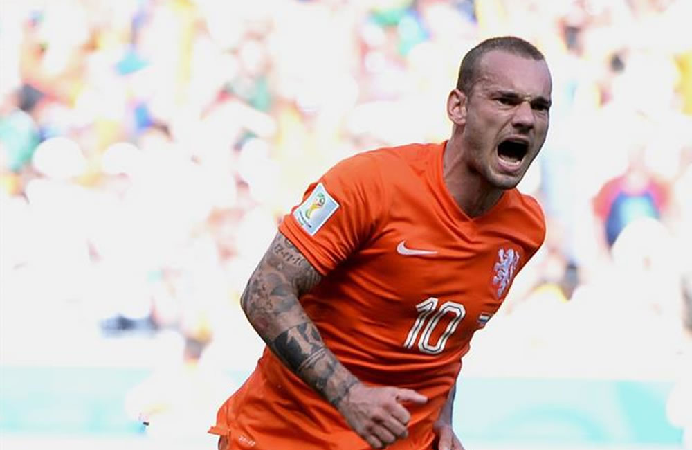 Sneijder y Robben prolongan, de forma cruel, la maldición de México. Foto: EFE