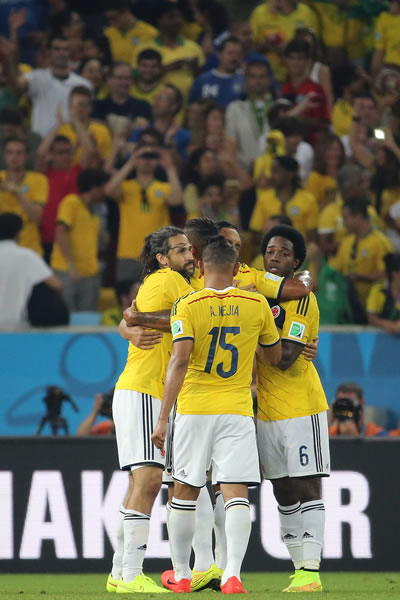 Colombia vive un "sueño" de "gloria" en el Mundial. Foto: EFE