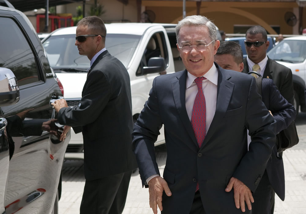 Expresidente de Colombia Àlvaro Uribe. Foto: EFE