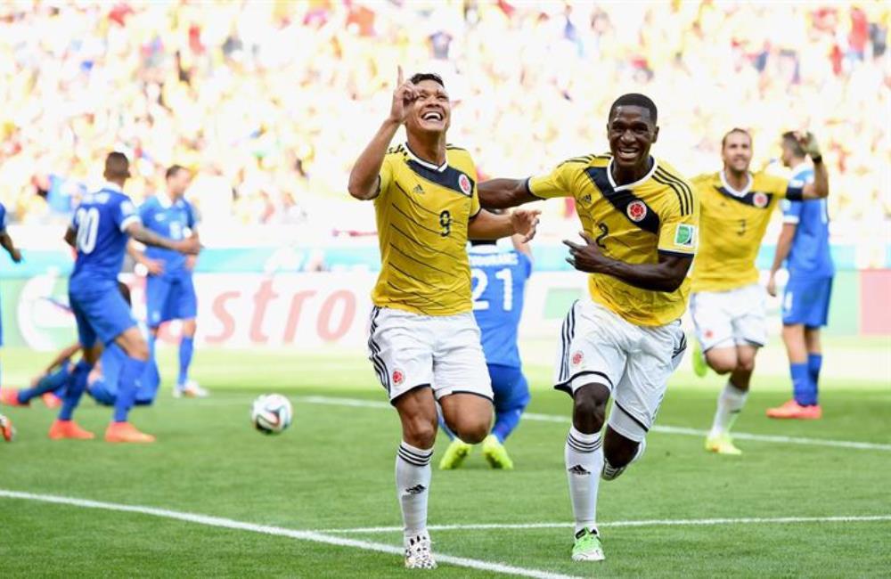 Teófilo Gutiérrez sería el único delantero definido de Colombia ante Brasil. Foto: EFE