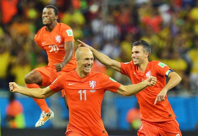 Holanda derrotó 4-3 a Costa Rica en penaltis tras igualar a cero. Foto: EFE