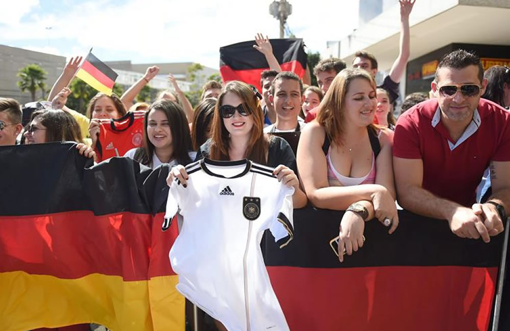 Alemania reta a Brasil sin Neymar. Foto: EFE
