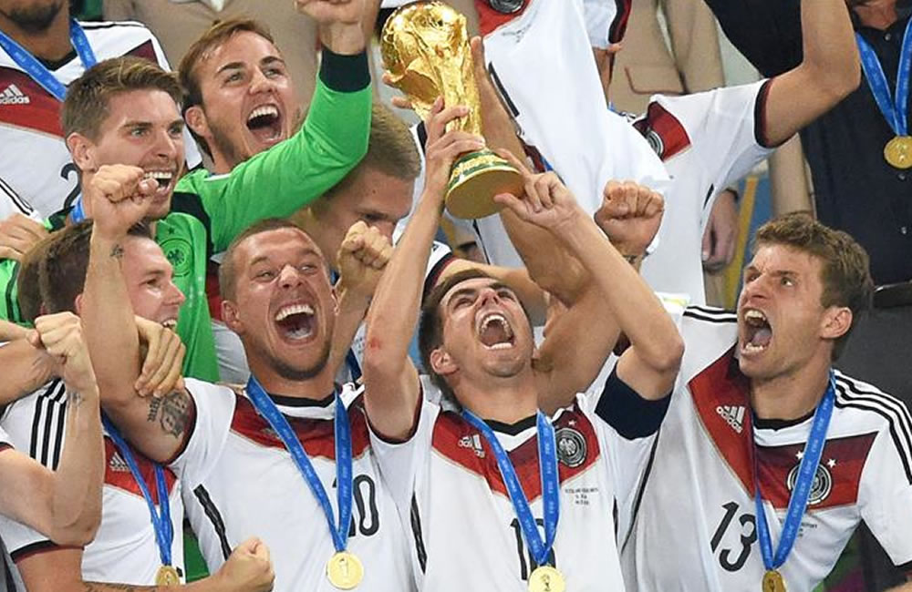 Alemania conquista su cuarto Mundial y vuelve a la cima después de 24 años. Foto: EFE