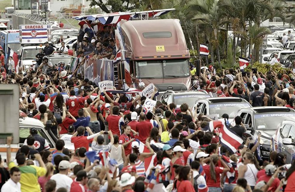 Costa Rica fue el equipo que más se revalorizó en el Mundial, según estudio. Foto: EFE