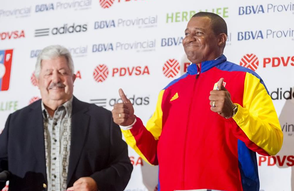 El nuevo seleccionador nacional de Venezuela Noel Sanvicente. Foto: EFE