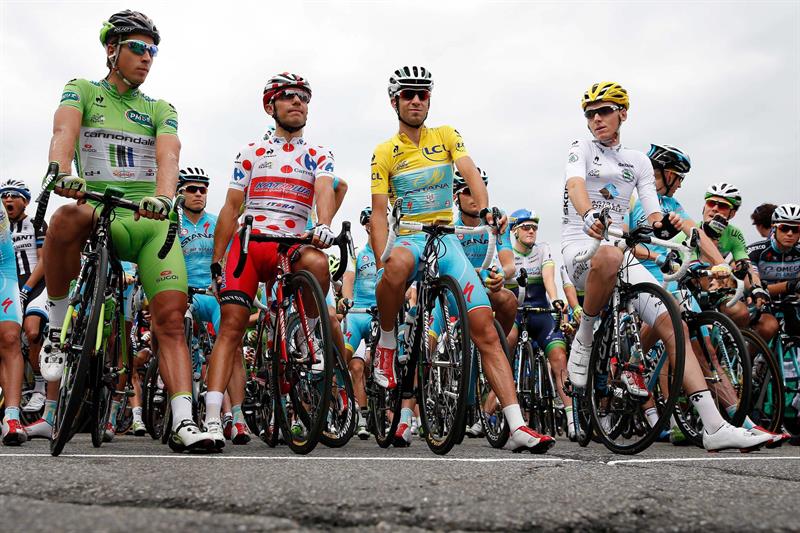 Nibali sigue líder y Rogers gana la etapa 16 del Tour de Francia. Foto: EFE