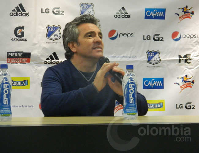 El entrenador de Millonarios, el español Juan Manuel Lillo. Foto: Interlatin