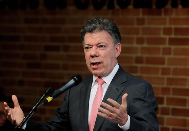 Juan Manuel Santos, Presidente de Colombia. Archivo. Foto: EFE