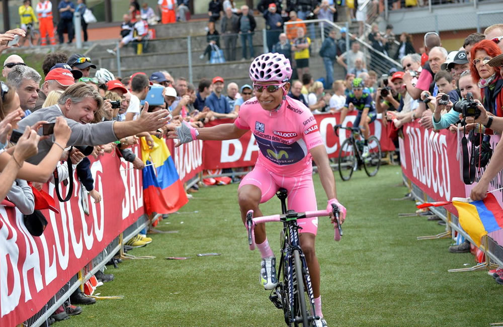 El Giro de Italia comenzará en 2015 en la Riviera. Foto: EFE