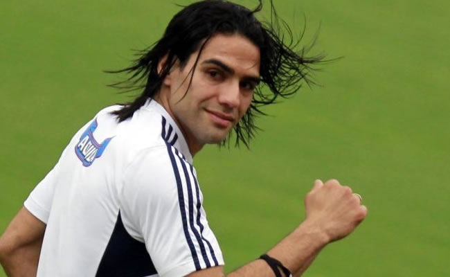El jugador colombiano Falcao García. Foto: EFE