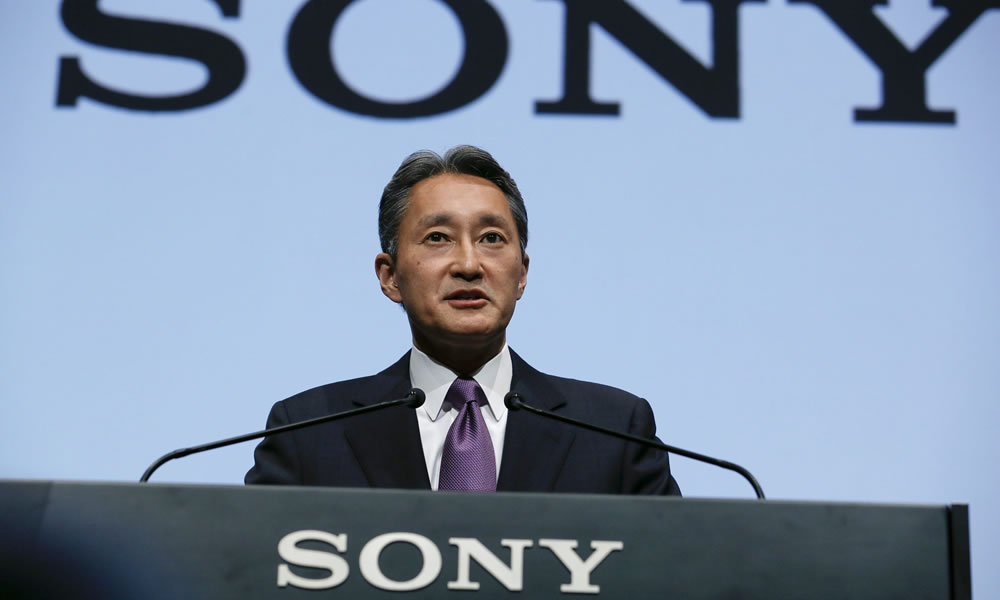 Kazuo Hirai, Presidente y director ejecutivo de Sony. Foto: EFE