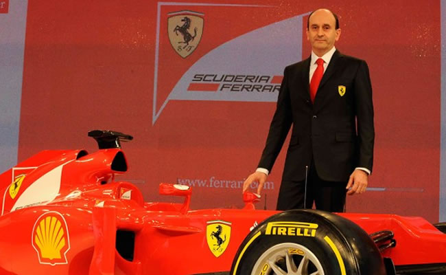 Ferrari anuncia la salida de Marmorini, responsable de Motor y Electrónica. Foto: EFE