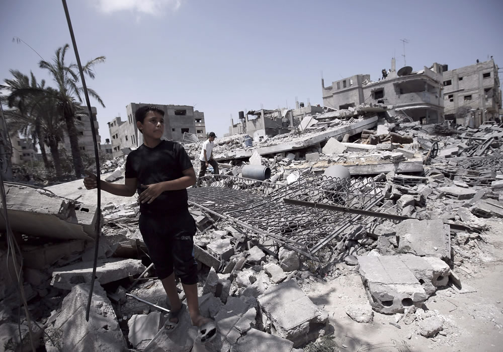 Gaza sufre la jornada más sangrienta sin un alto el fuego a la vista. Foto: EFE