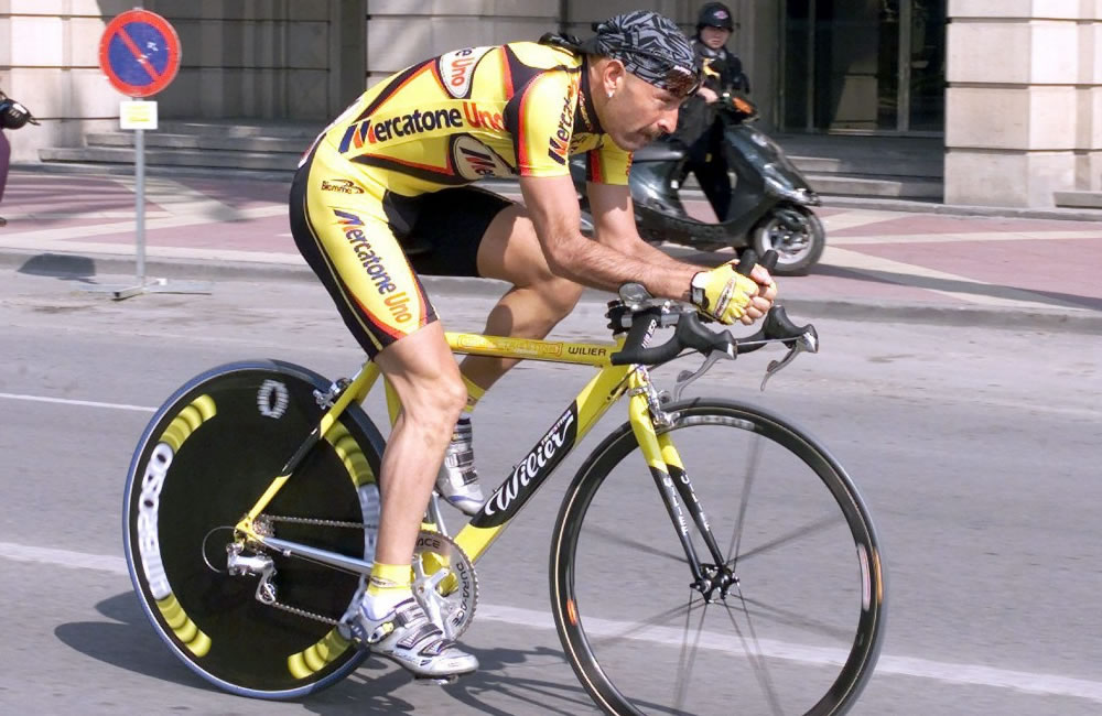 El ciclista italiano Marco Pantani. Foto: EFE
