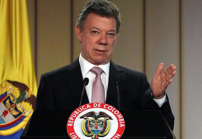 Juan Manuel Santos. Foto: EFE
