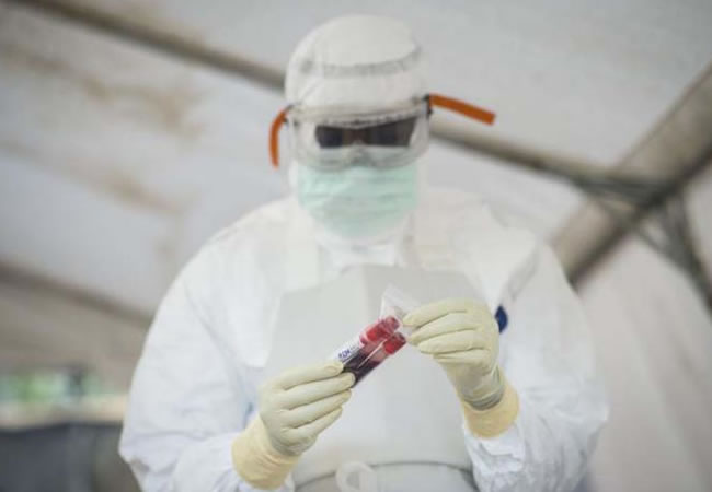 El brote de ébola. Foto: EFE