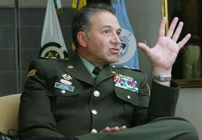 Ex General Oscar Naranjo. Foto: EFE